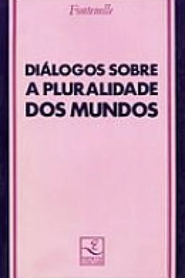 Capa de Diálogos Sobre a Pluralidade dos Mundos