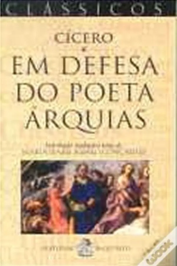 Capa de Em defesa do poeta Árquias