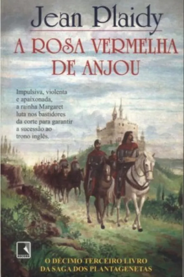 Capa de A Rosa Vermelha de Anjou