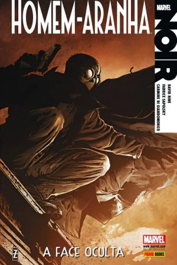 Capa de Homem-Aranha Noir