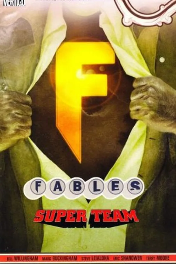 Capa de Fables: Super Team