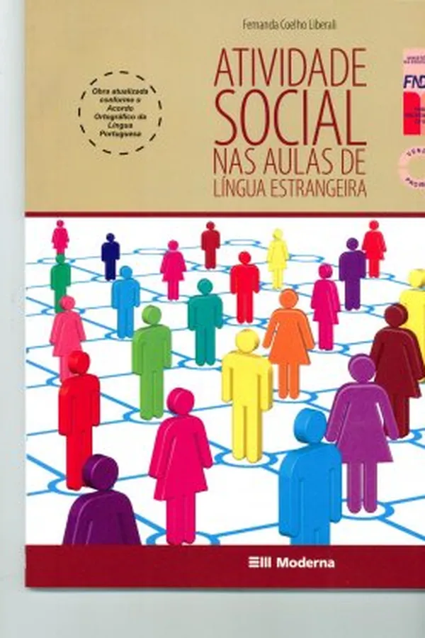 Capa de Atividade social nas aulas de língua estrangeira