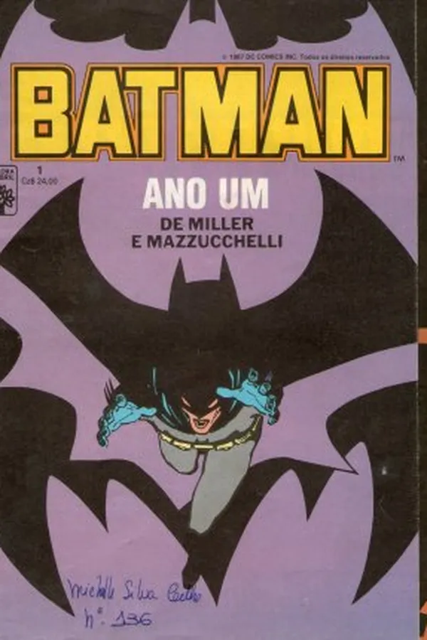 Capa de Batman 1