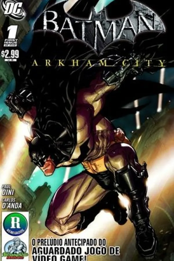 Capa de Batman Arkham City #01