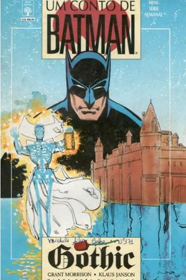 Capa de Um Conto de Batman - Gothic n° 3
