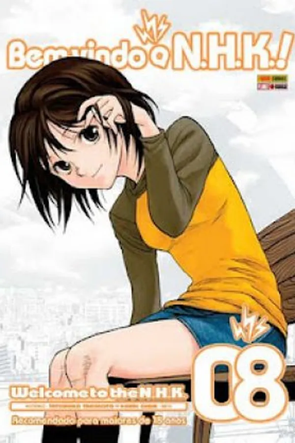 Capa de Bem-Vindo à N.H.K.! #08