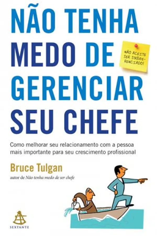Capa de Não tenha medo de gerenciar seu chefe