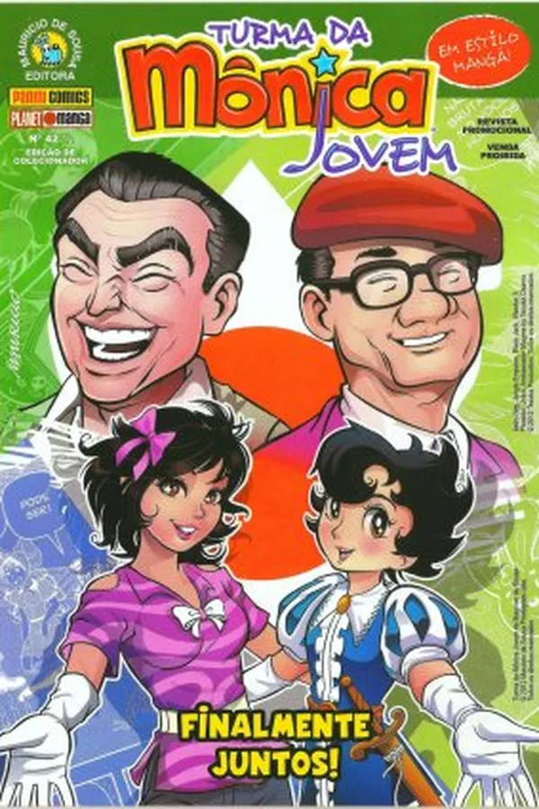 Capa de Turma da Mônica Jovem #42½