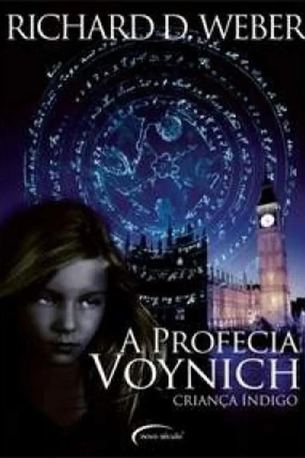 Capa de A Profecia Voynich - Criança Índigo