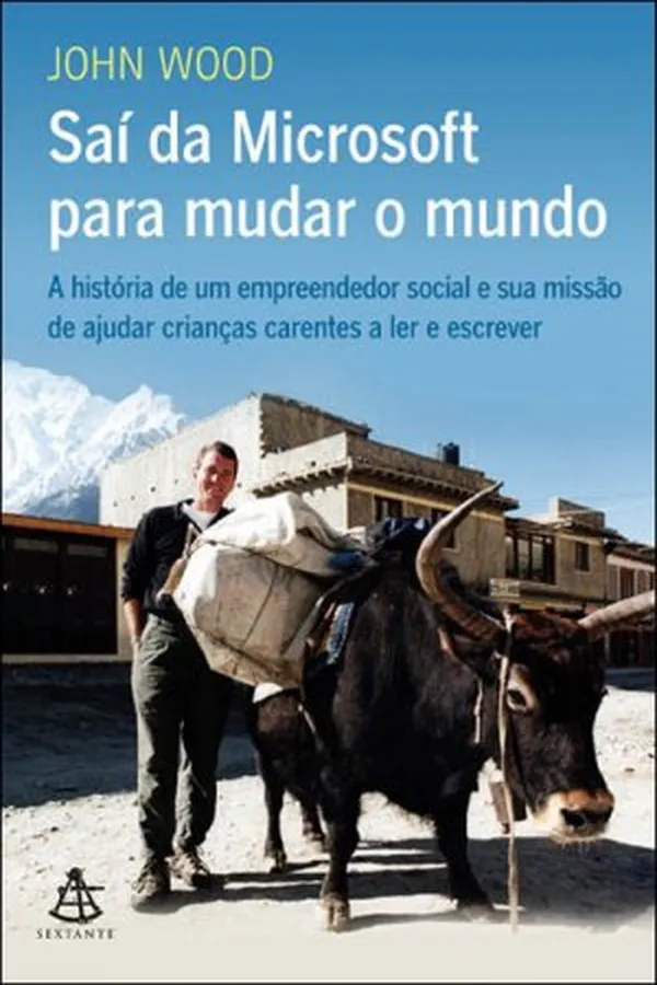 Capa de Saí da Microsoft para Mudar o Mundo