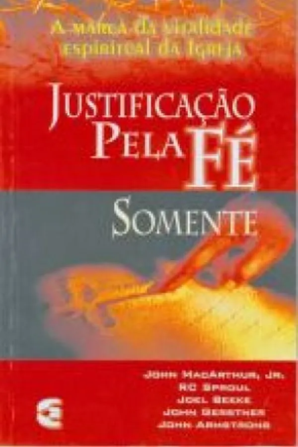 Capa de Justificação Pela Fé Somente