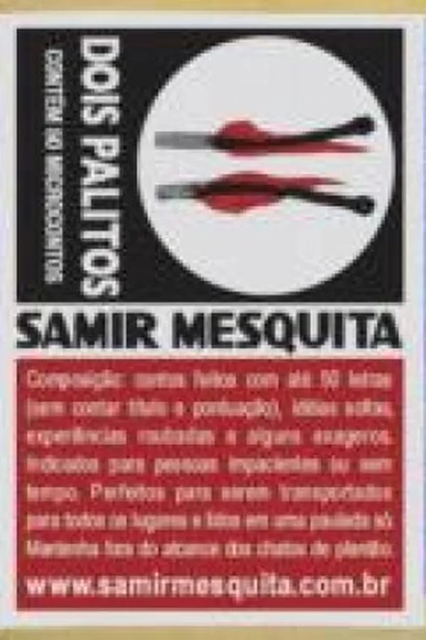 Capa de Dois Palitos
