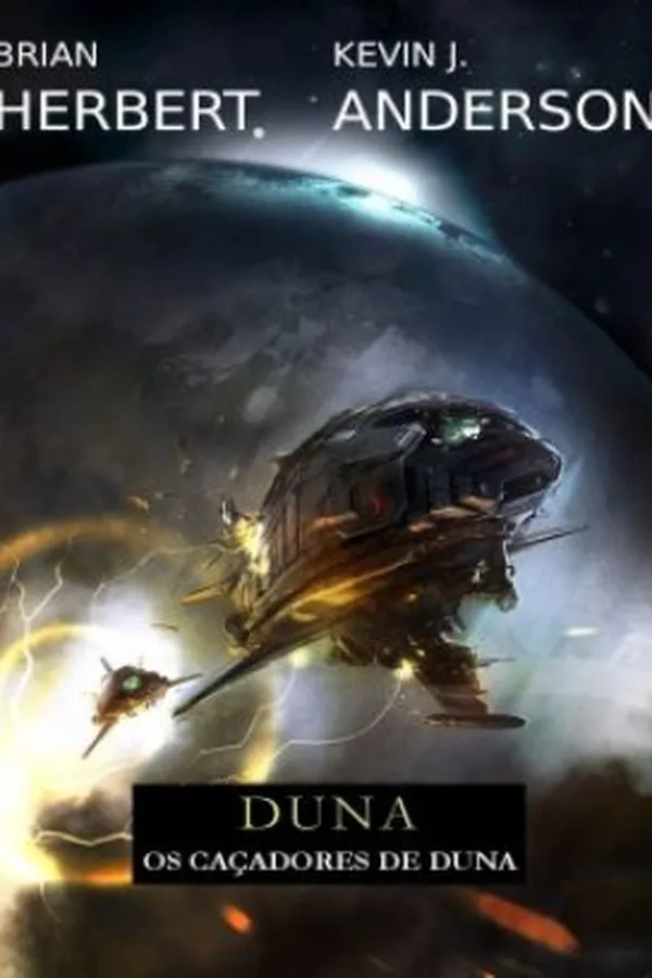 Capa de Os Caçadores de Duna
