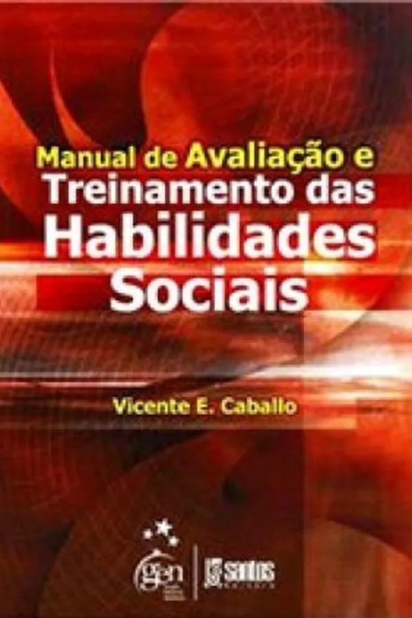 Capa de Manual de Avaliação e Treinamento das Habilidades Sociais