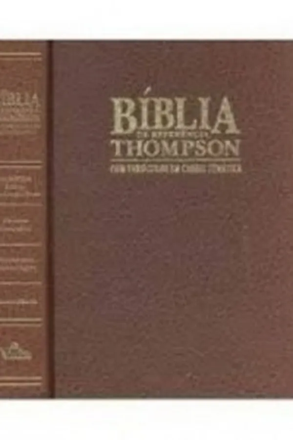 Capa de BIBLIA DE ESTUDO THOMPSON