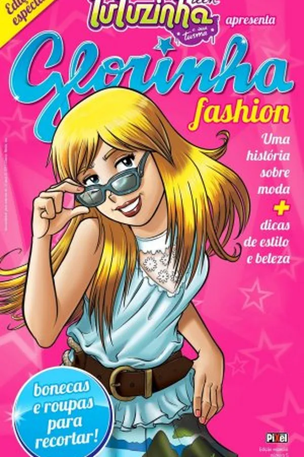 Capa de Luluzinha teen e sua turma - Glorinha Fashion - edição especial