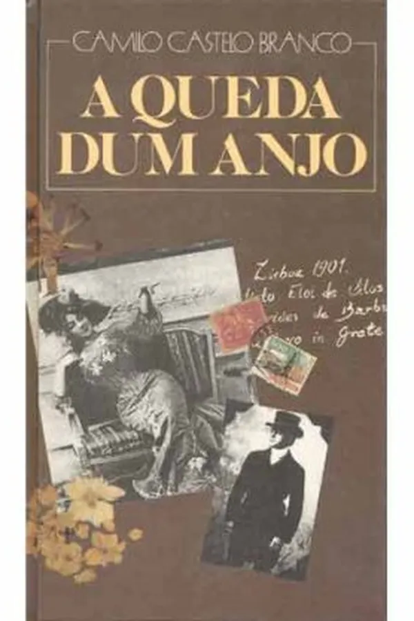 Capa de A queda dum anjo