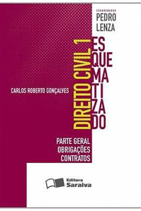 Capa de Direito Civil 1 Esquematizado