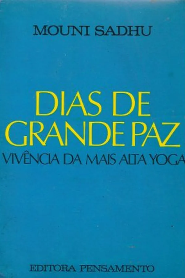 Capa de Dias de Grande Paz
