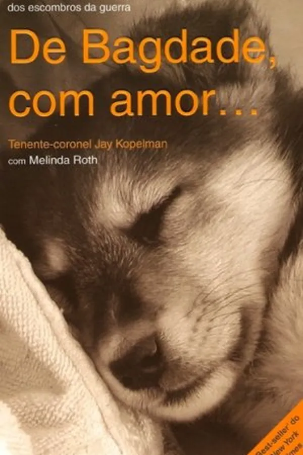 Capa de De Bagdade, com amor...