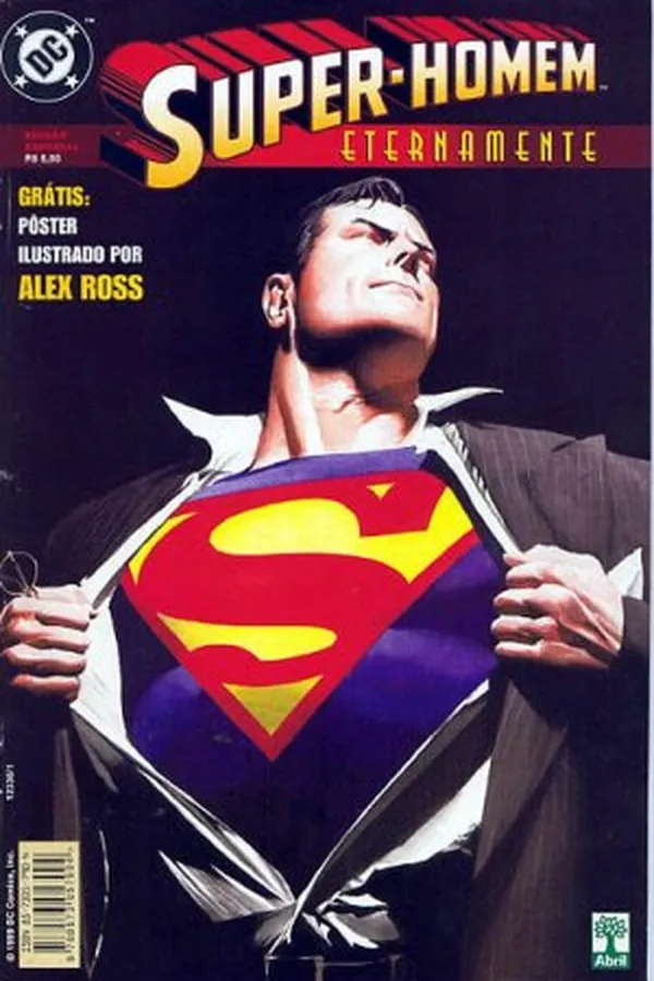 Capa de Super-Homem Eternamente