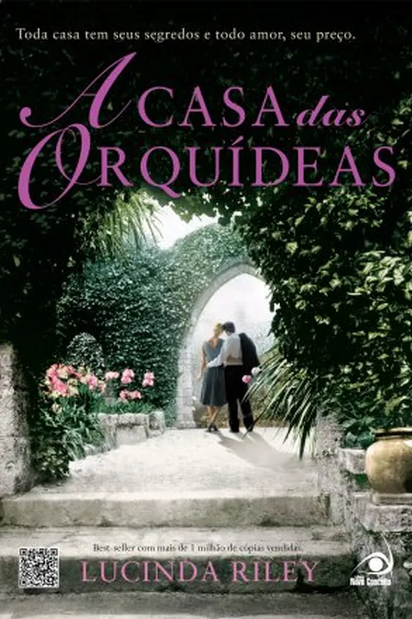 Capa de A Casa das Orquídeas