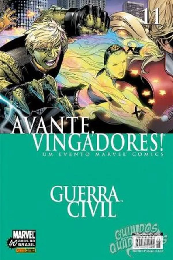 Cover of Avante Vingadores #11