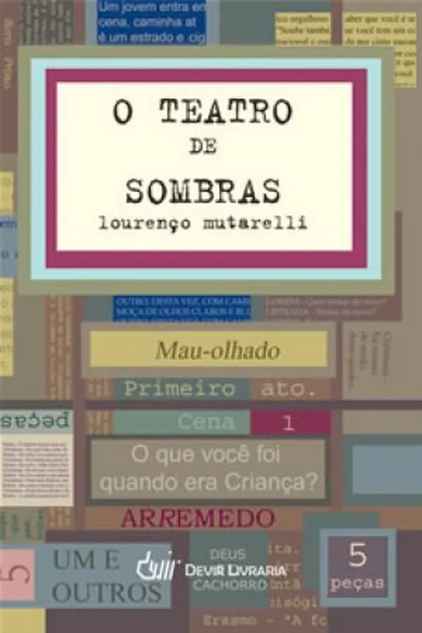 Capa de O Teatro de Sombras