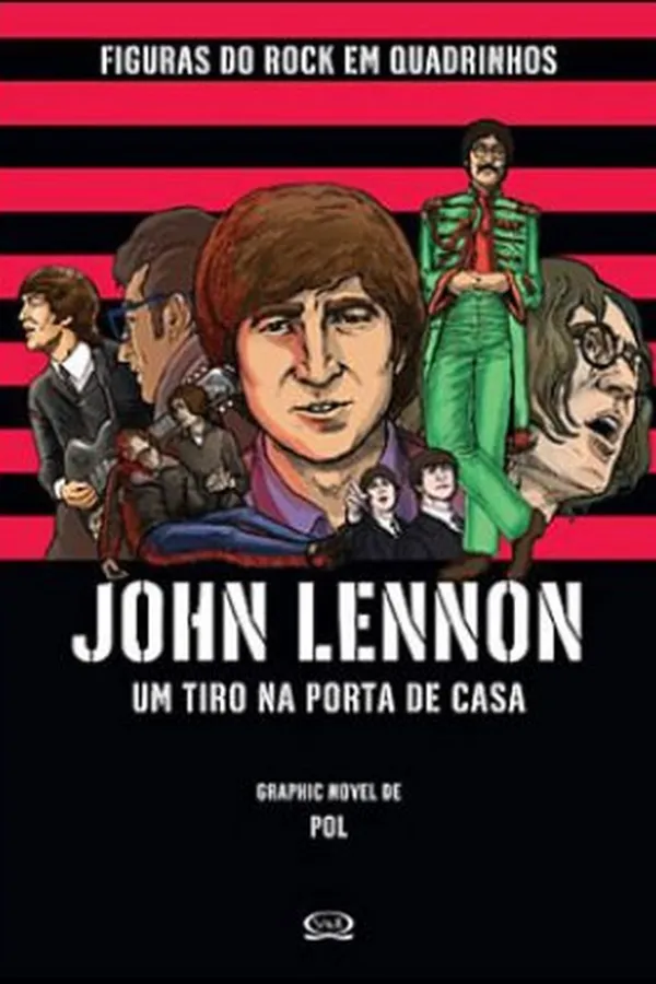 Capa de John Lennon - Um tiro na porta de casa