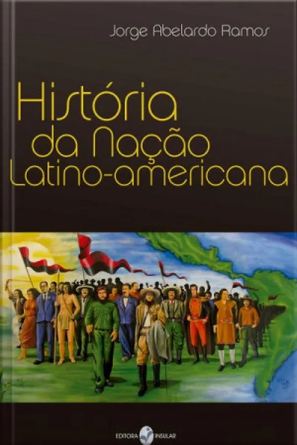 Capa de História da Nação Latino-Americana