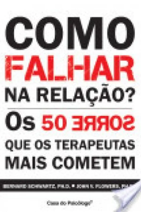 Capa de Como falhar na relação?