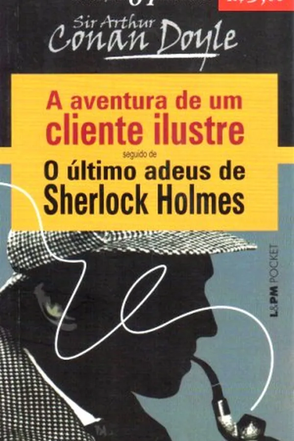 Capa de A Aventura de um Cliente Ilustre