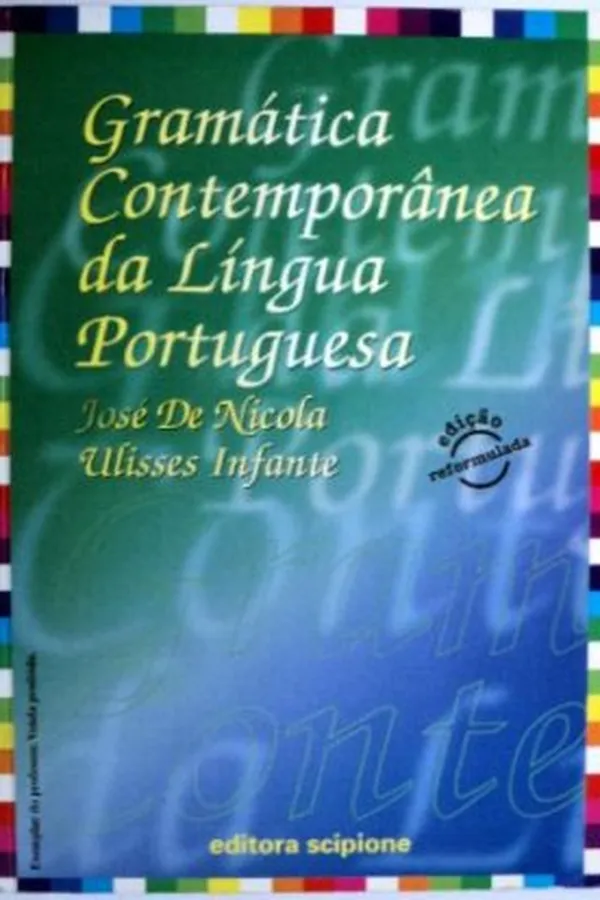 Cover of Gramática Contemporânea da Língua Portuguesa - 2º Grau