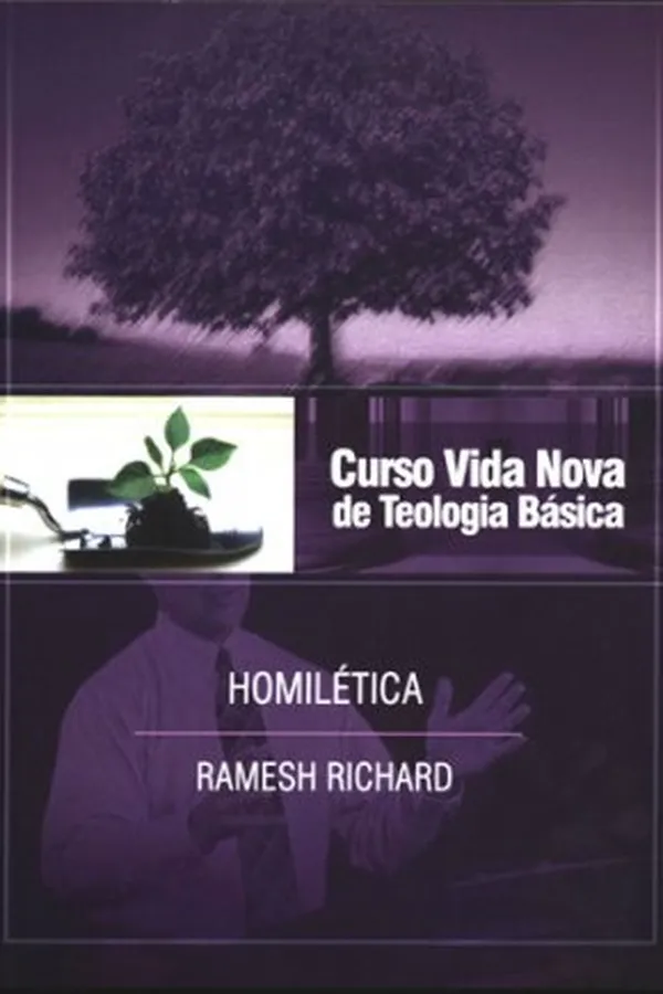 Capa de Curso Vida Nova de Teologia básica - Vol. 5 - Homilética