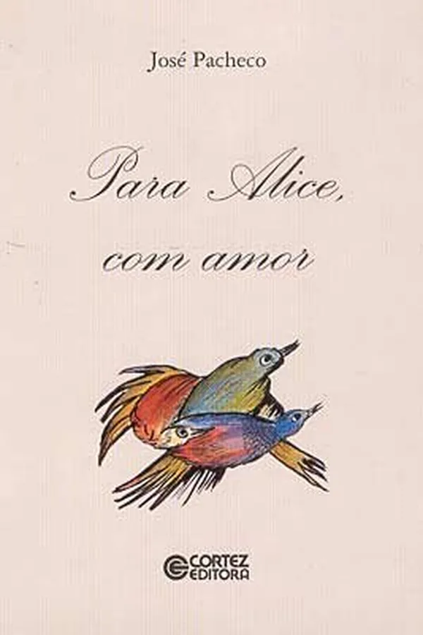 Capa de Para Alice, com amor