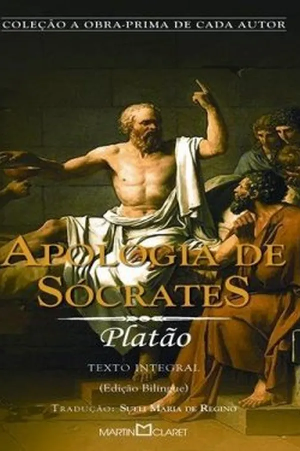 Capa de Apologia de Socrátes