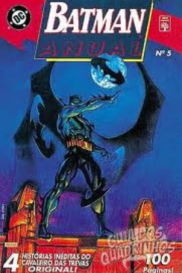 Capa de Batman Anual n° 5