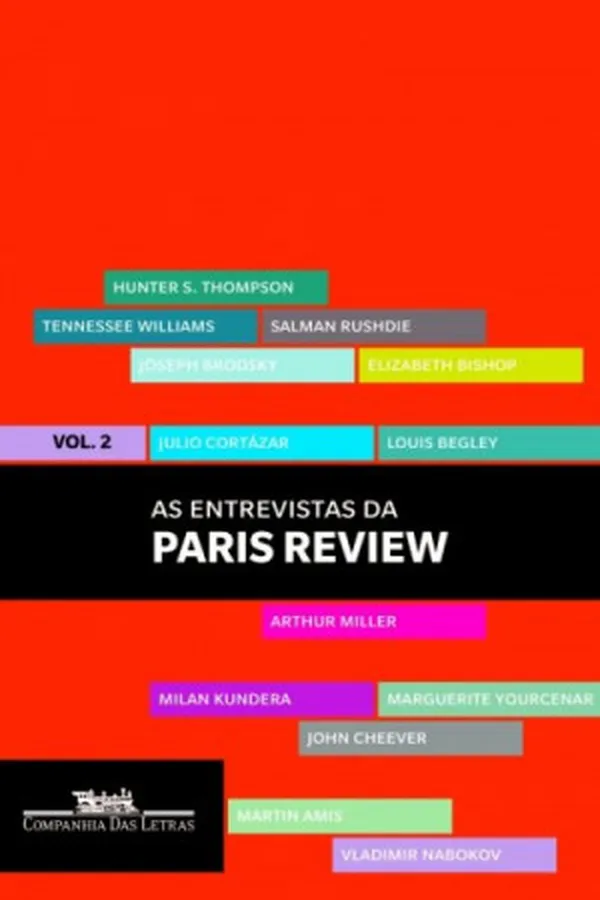 Capa de As entrevistas da Paris Review