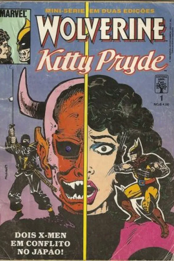Capa de Wolverine & Kitty Pryde