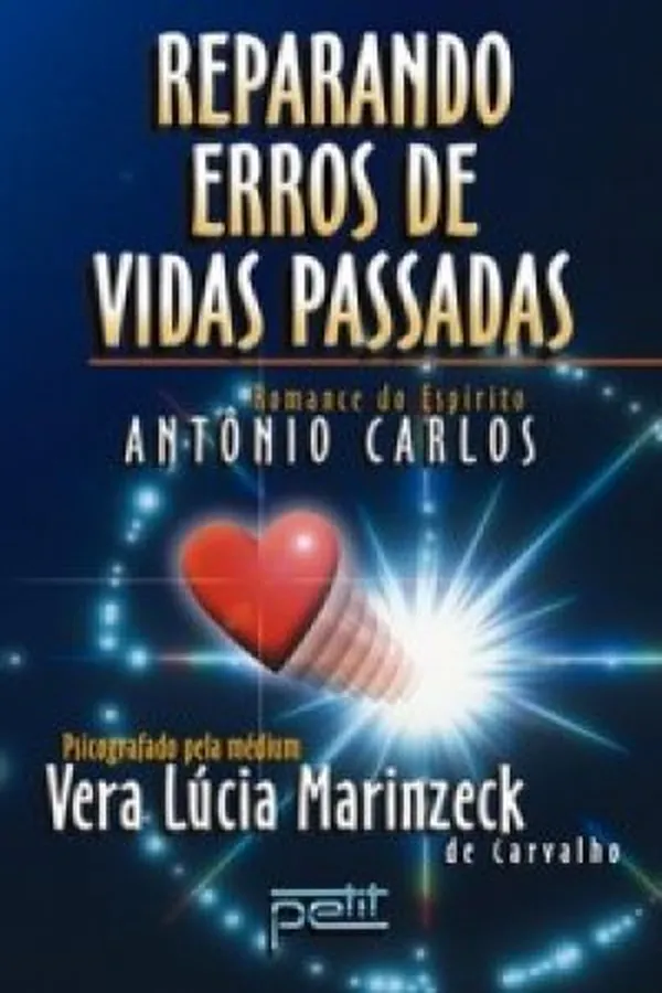 Capa de Reparando Erros de Vidas Passadas