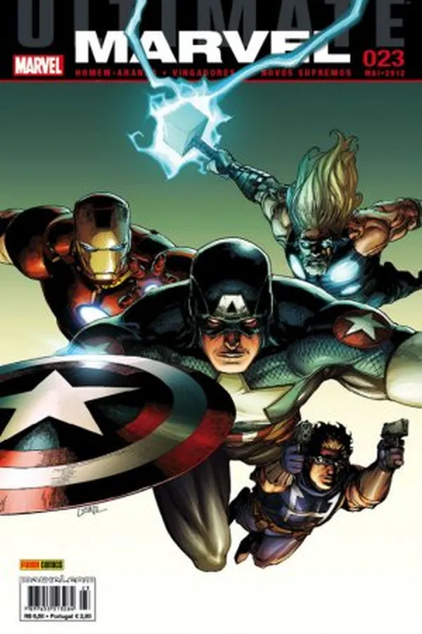 Capa de Ultimate Marvel #23