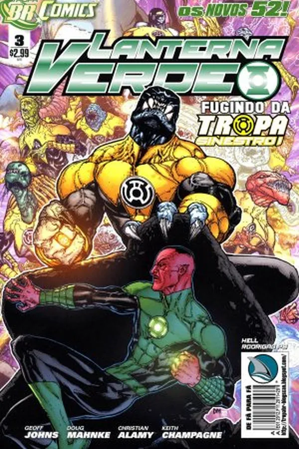 Cover of Lanterna Verde #03 - Os Novos 52