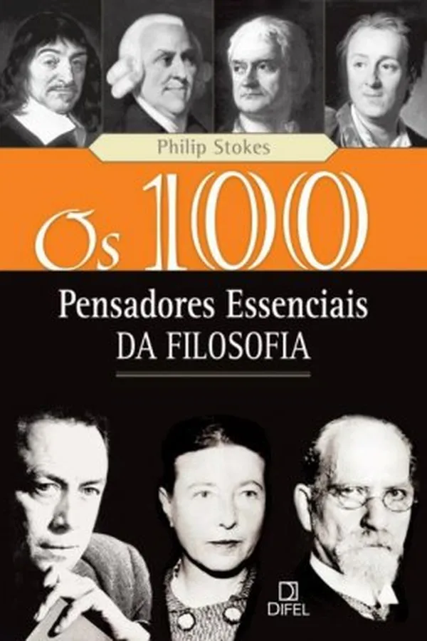 Capa de Os 100 Pensadores Essenciais da Filosofia