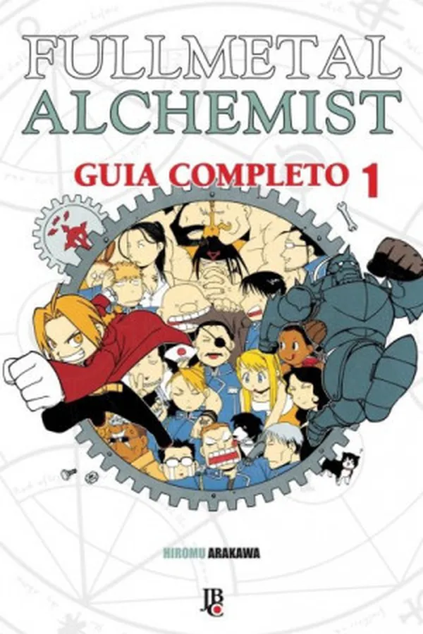 Capa de Fullmetal Alchemist Guia Completo #01