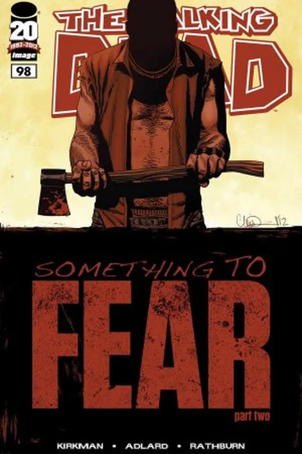 Capa de The Walking Dead #98
