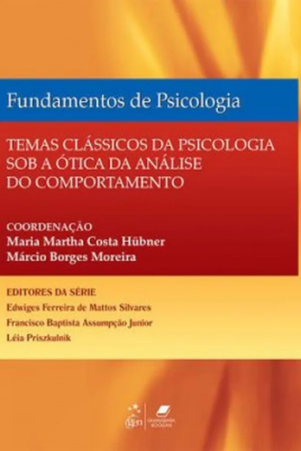 Capa de Temas Clássicos da Psicologia sob a Ótica da Análise do Comportamento