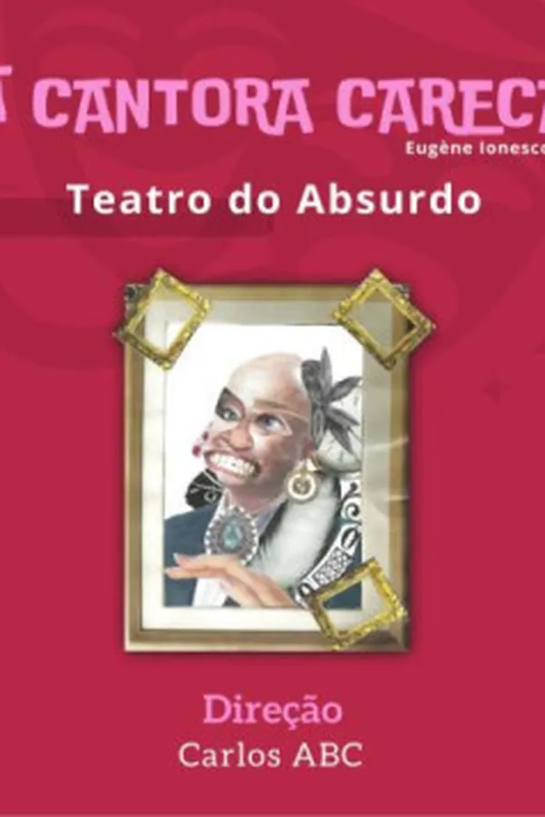 Capa de A Cantora Careca
