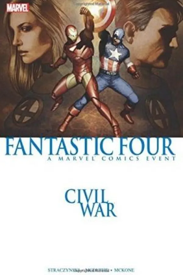 Capa de Fantastic Four: Civil War