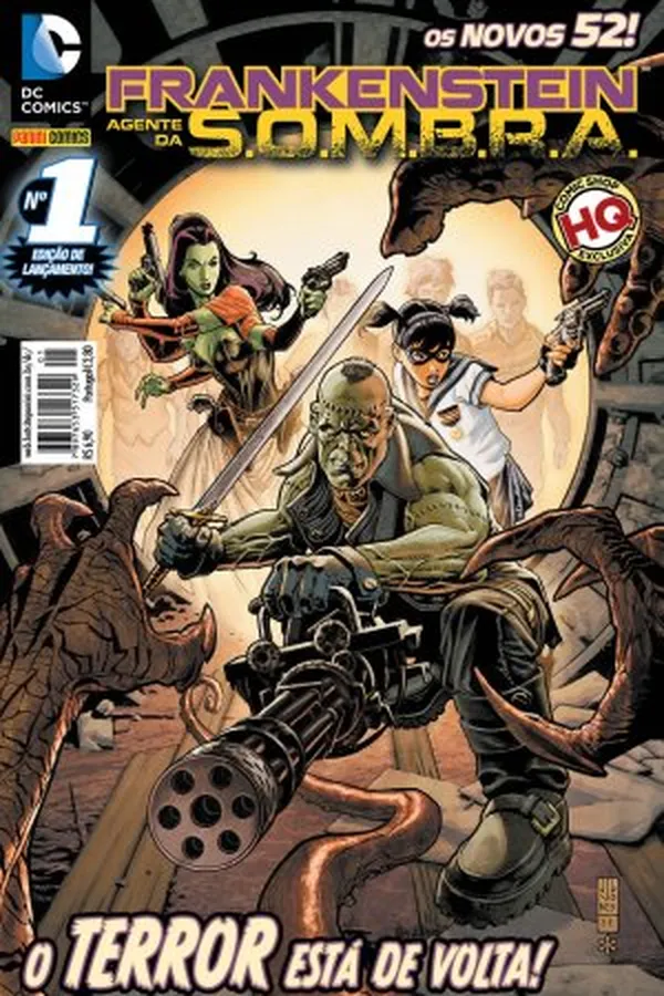 Capa de Frankenstein, Agente da S.O.M.B.R.A. #001