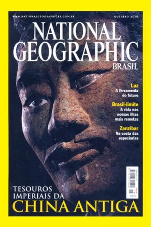 Capa de National Geographic Brasil - Outubro 2001 - Nº 18